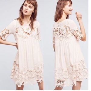 Anthropologie Magnolia Lace Dress